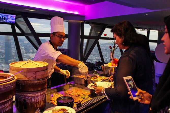 Dining at ORBIT Revolving Restaurant KL Tower with Transfers - Music, Atmosphere, and the Kind of Nightlife This Is