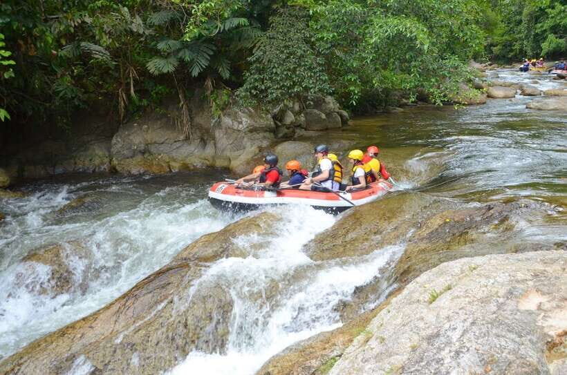 From Kuala Lumpur: Kampar River White Water Rafting - Nine rapids over 7 kilometers: the real pacing of the ride