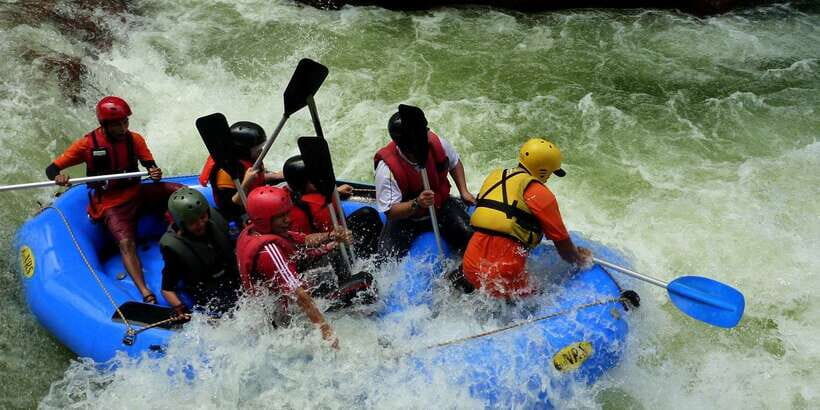 From Kuala Lumpur: Kampar River White Water Rafting - Rainforest views and the mining plains you pass