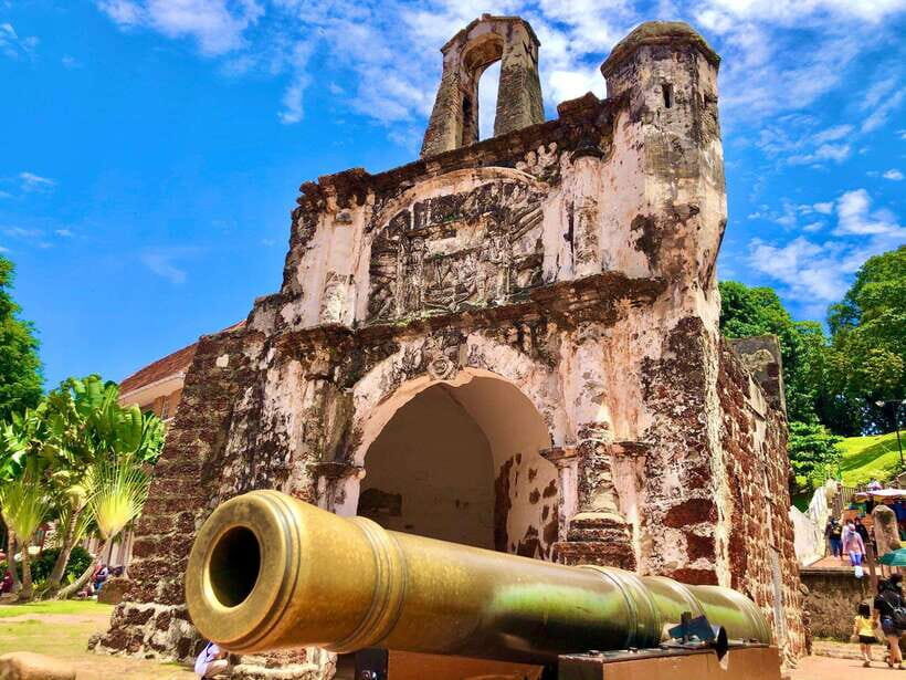 From Kuala Lumpur: Malacca Private Day Tour - St Paul Xavier Church and the Chinatown connection