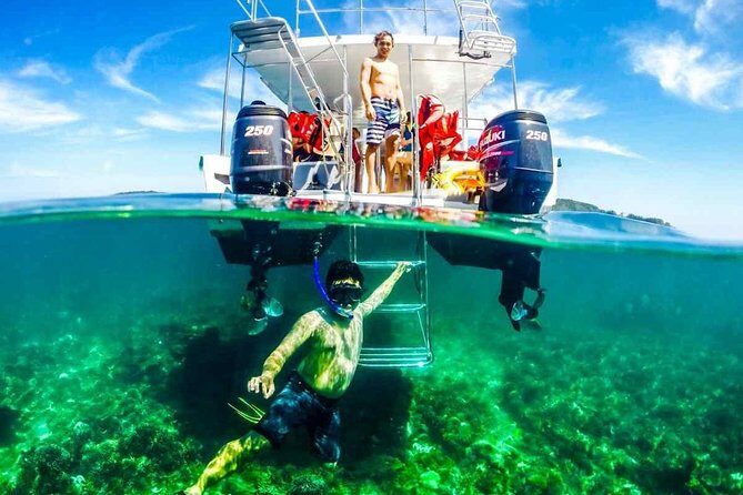 Fun Boat Snorkeling and Island Visit from Kota Kinabalu - Tunku Abdul Rahman Marine Park: two snorkel chances in the South China Sea