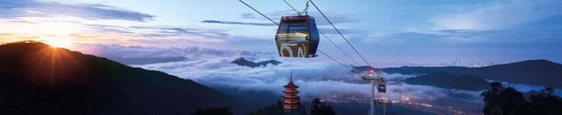 Genting Highland: Premium Outlets Cable Car - The Chin Swee Station Stop: Temple Time Without Extra Fuss