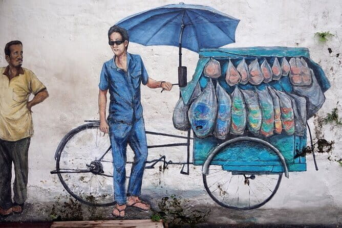 Georgetown Highlights Half Day Penang City Tour(5 hours) - Street Art Penang Umbrellas and Chew Jetty on Wooden Stilts