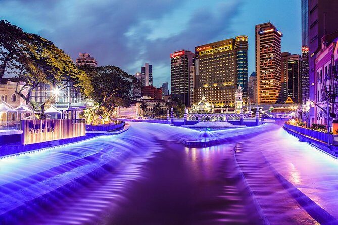 Glittering Night at Lake Symphony, River of Life & Saloma Bridge - Chinatown at night: hawker energy, quick shopping, and a food-first mindset