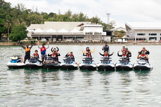 Half Day Guided Jet Ski Tour in Langkawi Island - Diamond Island: limestone cliffs and dramatic rock shapes