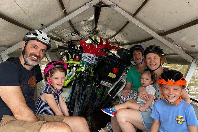 Half-Day Heritage Bike Tour in Kuching - The floating kampong moment on the Sarawak River