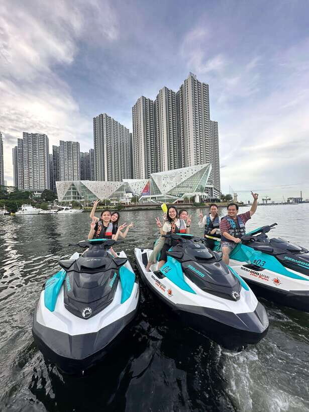 Johor Bahru : Seadoo JetSki 30mins Self Ride Tour (Double) - Starting at Senibong Cove Marina: where your jet ski safari begins