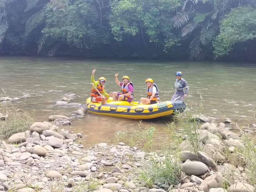 Kiulu River: River Rafting + ATV Shared Group Day Trip - Kiulu River rafting: safety briefing first, then real rapids time