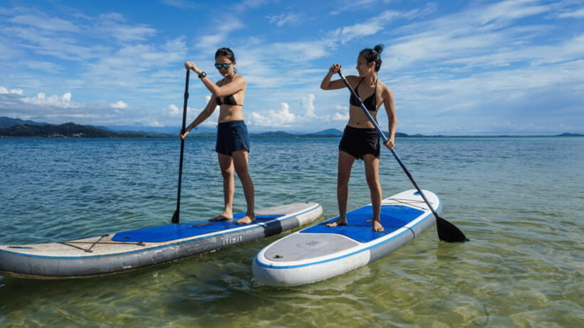 Kota Kinabalu : Snorkeling at Ara Dinawan Private Island - The first island steps: tea ceremony, short tours, and settling in