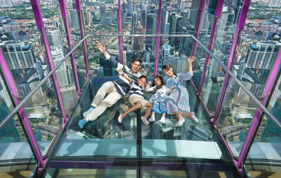 Kuala Lumpur: KL Tower Admission E-Ticket with Options - Observation Deck: comfortable 360-degree views for any weather
