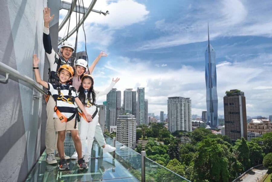 Kuala Lumpur: KL Tower Admission E-Ticket with Options - Sky Terrace: open-air rooftop views and the glass-floor thrill