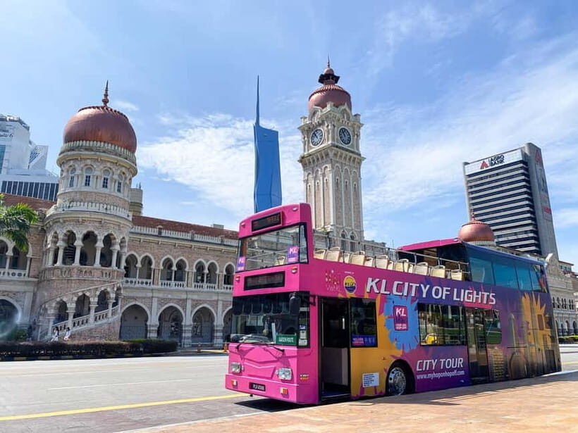 Kuala Lumpur: Ronda Hop-On Hop-Off City Sightseeing Bus Pass - City Route: skyline stops, markets nearby, and the KLCC payoff