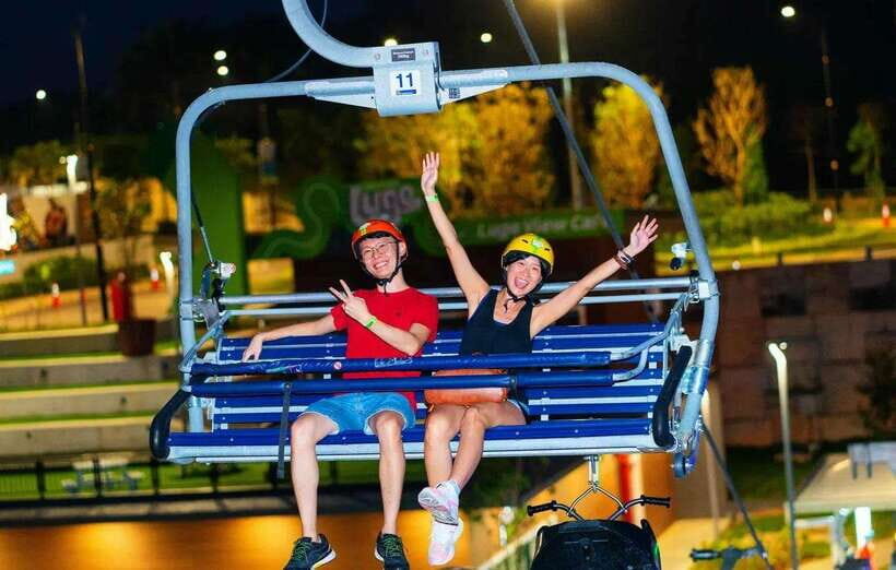 Kuala Lumpur: Skyline Luge Admission Ticket - Four tracks, one system: how to choose the run you’ll enjoy most
