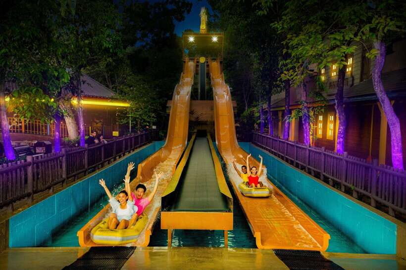 Kuala Lumpur: Sunway Lagoon Entry Ticket - Day Park zones: water slides, a surf-style beach area, and family-friendly areas