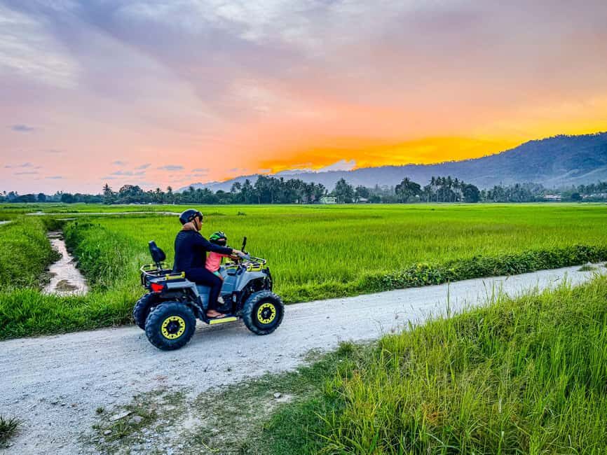 Langkawi ATV Hilltop Golden Hour - River views and the off-road reality you should expect