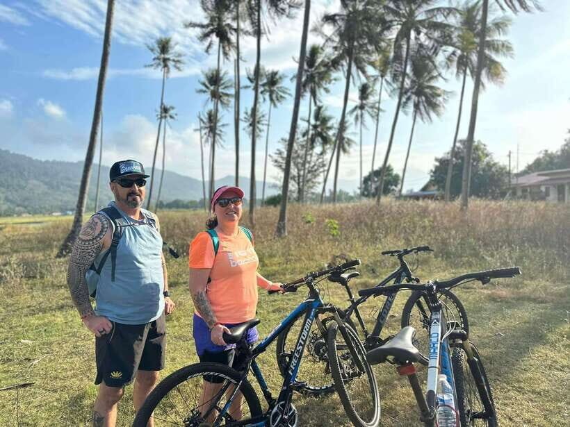 Langkawi Cycling Culture half day Tour - Meeting at Brite Laundry and getting rolling with Azri