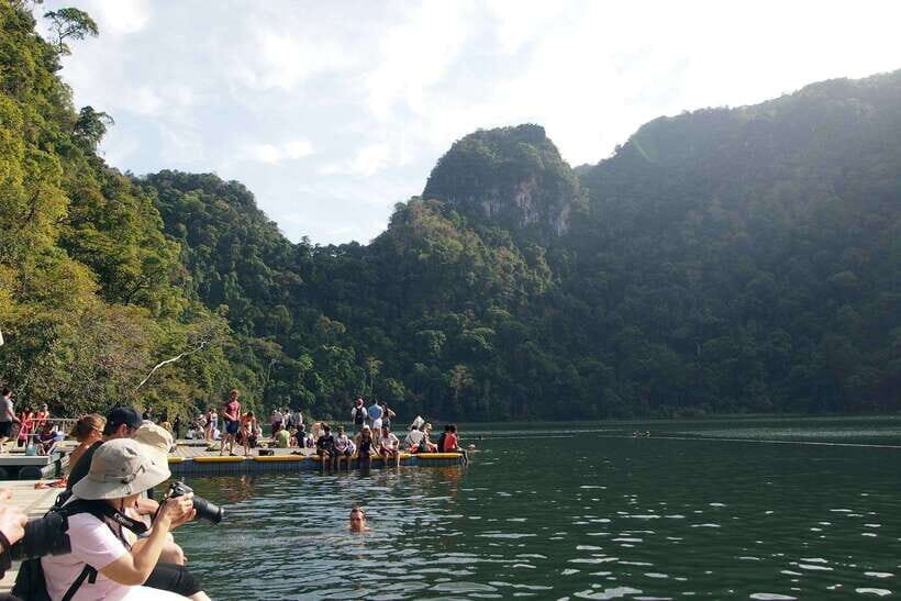 Langkawi: Island Hopping Tour - Pulau Beras Basah: soft sand, clear water, and simple beach time