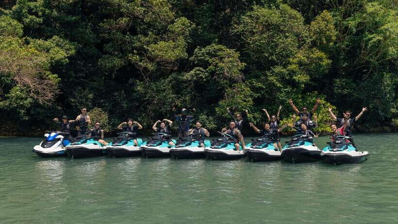 Langkawi Jet Ski Tour Dayang Bunting Free Drone Video - Beras Basah (Diamond Island): The Swim Stop That Makes the Day Worth It