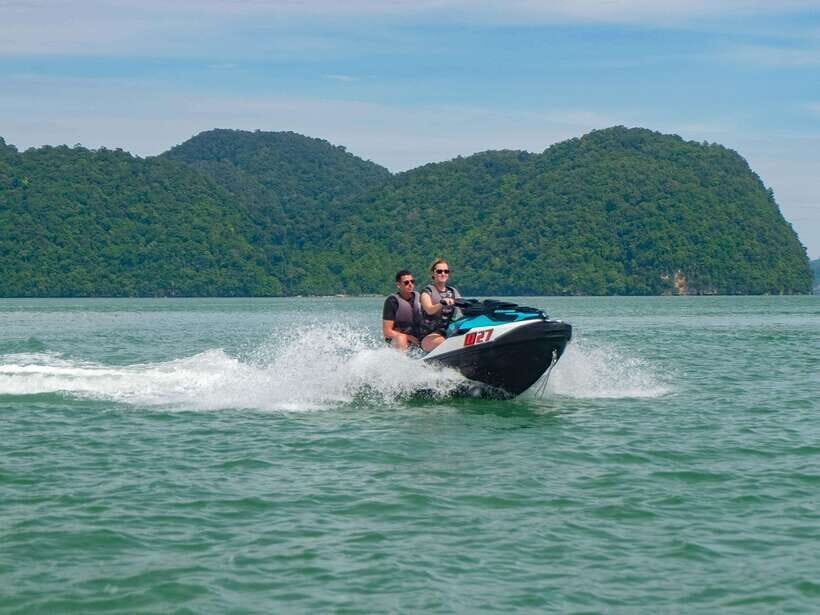 Langkawi: Jet Ski Tour Island Hopping Dayang Bunting - First Stop: Getting On the Water at Palas Sea Adventure