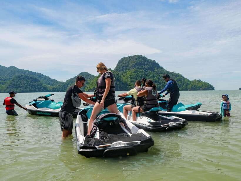 Langkawi: Jet Ski Tour Island Hopping Dayang Bunting - Optional Time on Shore: Forest Walks and Kayak Calm Waters