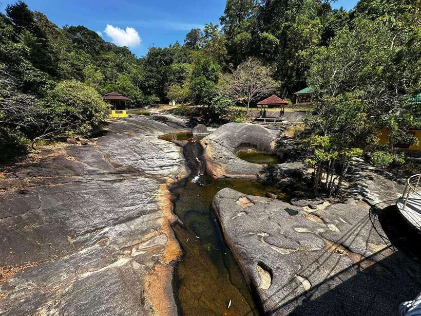 Langkawi: Seven Wells Waterfalls and Sacred Blue Pool Trip - The Sacred Blue Pool Swim: Cool Water and Quiet Time