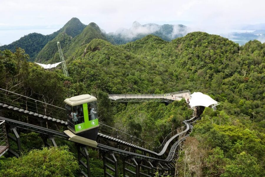 Langkawi: Skycab Cable Car Ticket Options - Base Station and the geo theme park: turning scenery into context