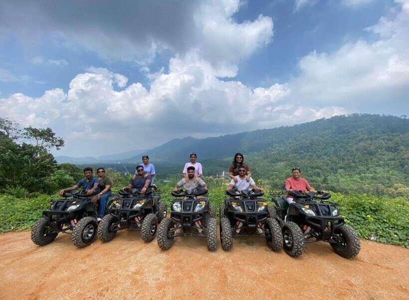 Langkawi:ATV Ride at Matchinchang Mountain Foothill - Rubber trees, local villages, buffalo and cows: the countryside route you can’t fake