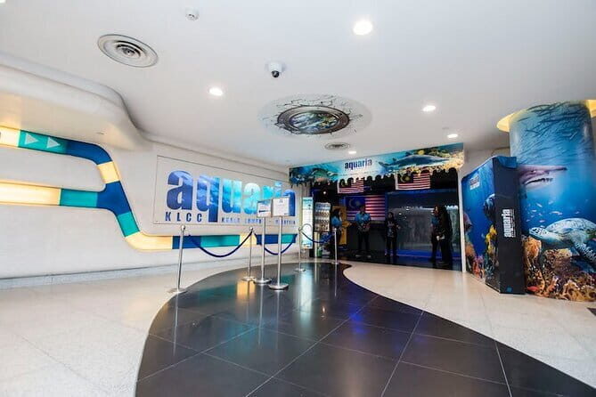 Malaysia: Aquaria KLCC Admission E-Ticket - Aquaria KLCC’s location: Under KLCC, steps from the Petronas