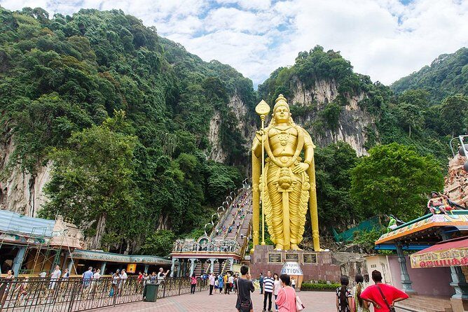 Malaysia Countryside and Batucaves from Kuala Lumpur - Batu Caves: Murugan, Thaipusam, and that staircase payoff