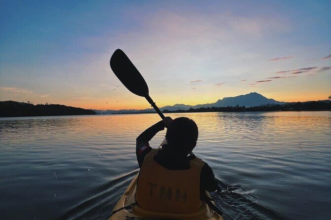 Mangrove Kayaking Experience in Borneo - Mangrove paddling toward the sunrise point
