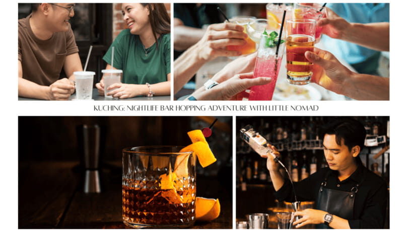 Nomadic Nightfall: Kuching Pub Crawl Adventure - Speakeasy warm-up: Sarawak-inspired cocktails and the bar-story angle