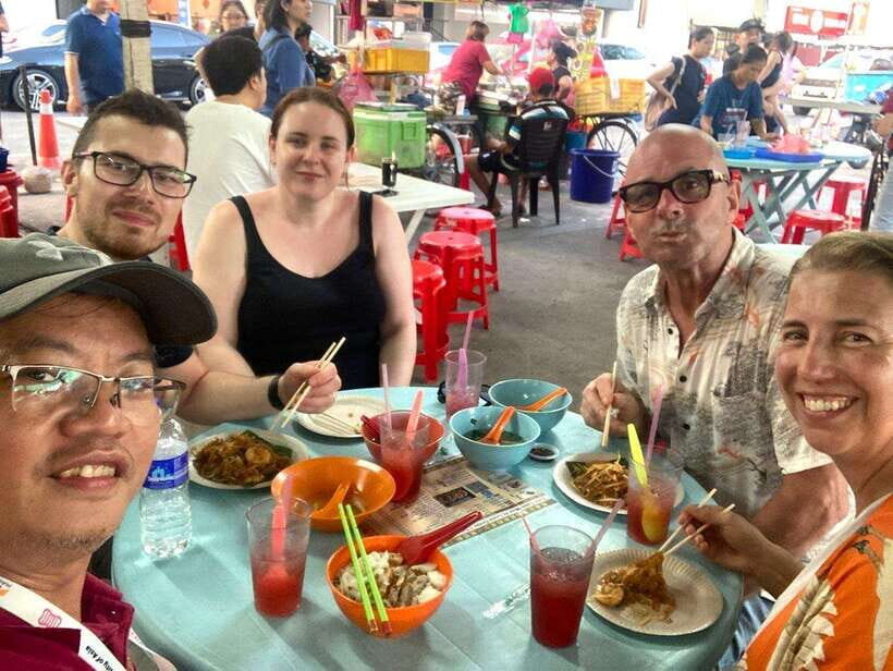 Penang: Georgetown Foodie Walking Tour with a Cocktail - The charred, dark-soy noodle moment you’ll remember
