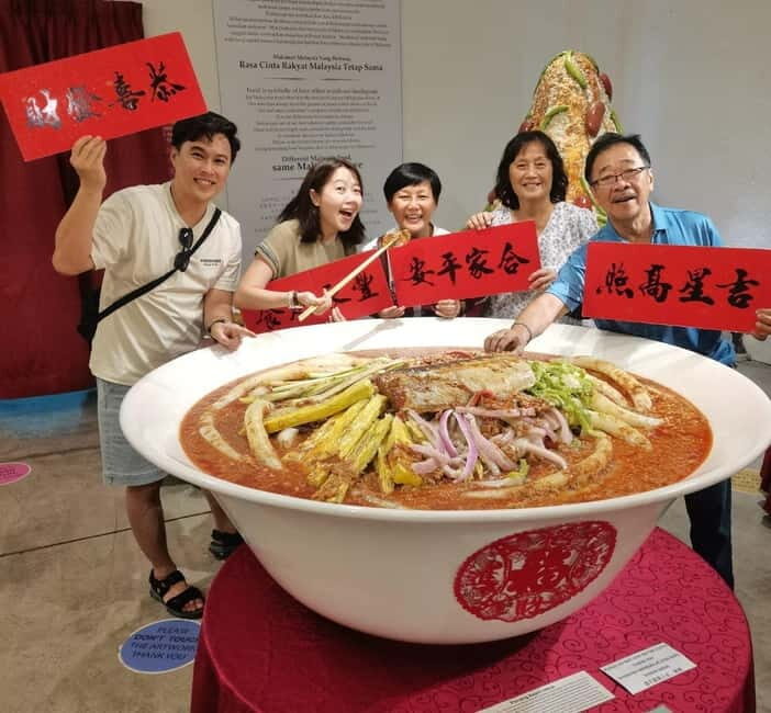 Penang: Wonderfood Museum Entry Ticket - Wow Zone: where oversized dishes do the heavy lifting