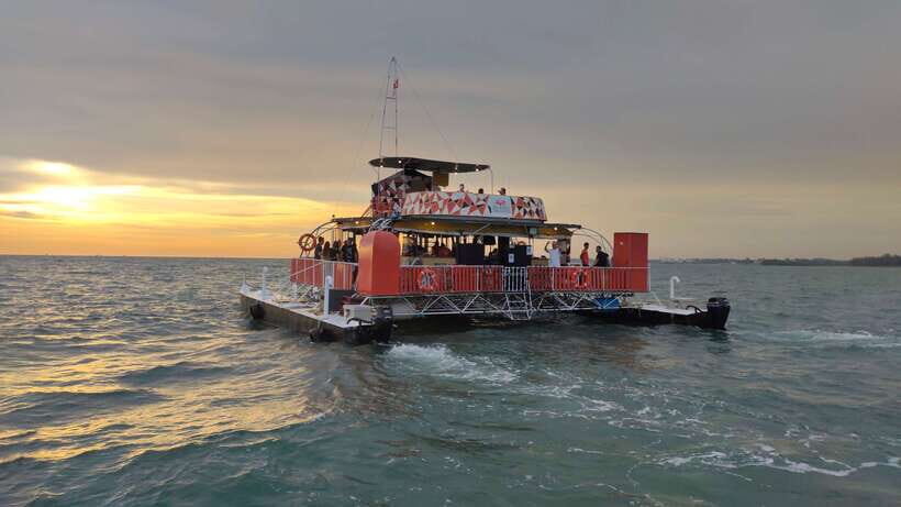 Port Dickson: Breathtaking Dickson Dragon Sunset Cruise - A Party Yacht That Still Works as a Sunset Cruise