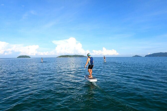 Private Guided E-Foil Experience in Tanjung Aru Beach - Flyer pod for stability: when you’ll want it