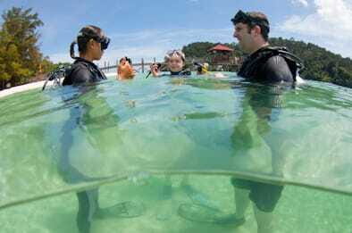 RAID Try-Dive in Kota Kinabalu, Sabah - Your 7-hour schedule, from DBKK Jetty to island lunch
