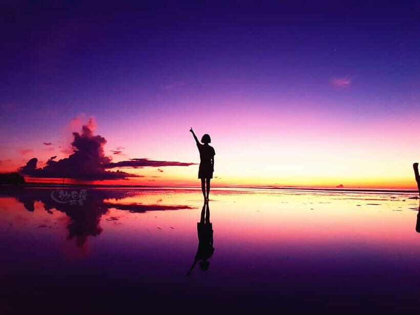 Sabah: Mangrove Fireflies, and Sky Mirror Dream Beach Tour - Dream Beach in late afternoon: sunset views and Sky Mirror photos