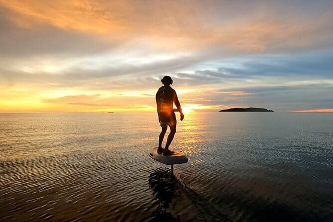 Sunset E-Foil Experience in Tanjung Aru Beach - Key highlights at a glance