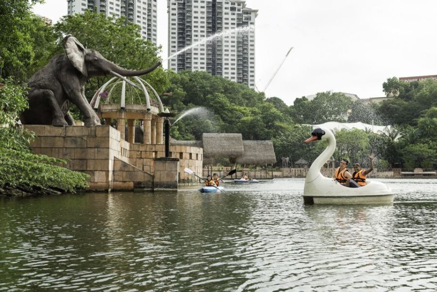 Sunway Lagoon Theme Park with Round-Trip Transfer - Water Park: the man-made surf beach and big water rides