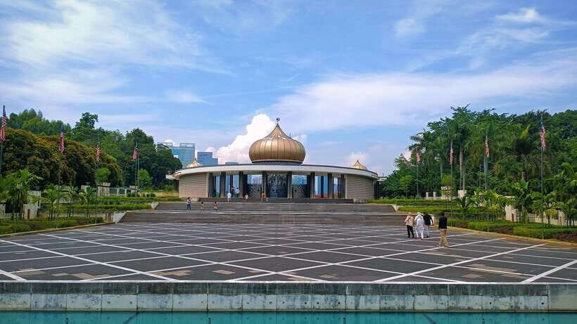 The Great Kuala Lumpur Tour with KL Tower Ticket & Lunch - KL Railway Station, Merdeka Square area stops, and River of Life photos